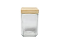 Kitchen tools storage jar glass 11x11xh18.5cm 1.7l